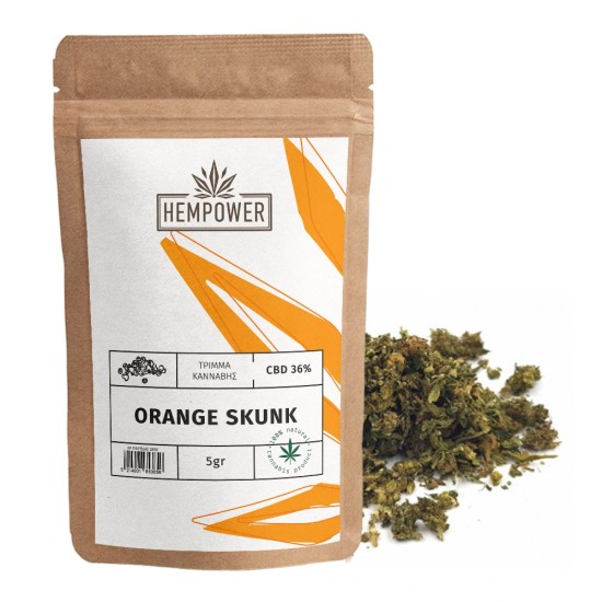 Hempower Τρίμμα Ανθού Κάνναβης ORANGE SKUNK 36% CBD 5G