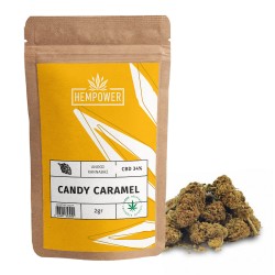 Hempower Ανθός Κάνναβης Candy Caramel 22% CBD 2G