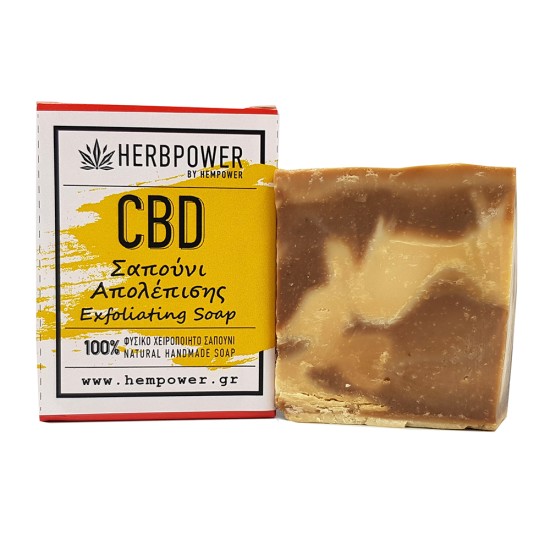 Hempower CBD EXFOLIATING SOAP 100G