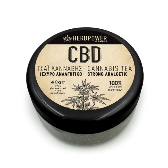 Hempower CBD ΤΣΑΙ ΚΑΝΝΑΒΗΣ 40G - ΑΝΑΛΓΗΤΙΚΟ / ΑΝΤΙΦΛΕΓΜΟΝΩΔΕΣ