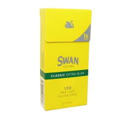 ΦΙΛΤΡΑ SWAN EXTRA SLIM 120 ΤΕΜ ΦΙΛΤΡΑ SWAN EXTRA SLIM 120 ΤΕΜ