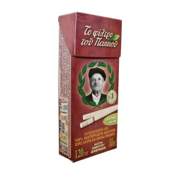 ΦΙΛΤΡΑ ΤΟΥ ΠΑΠΠΟΥ 5,5mm ΕΝΕΡΓΟΥ ΑΝΘΡΑΚΑ 120 ΤΕΜ (47614) ΦΙΛΤΡΑ ΤΟΥ ΠΑΠΠΟΥ 5,5mm ΕΝΕΡΓΟΥ ΑΝΘΡΑΚΑ 120 ΤΕΜ (47614)